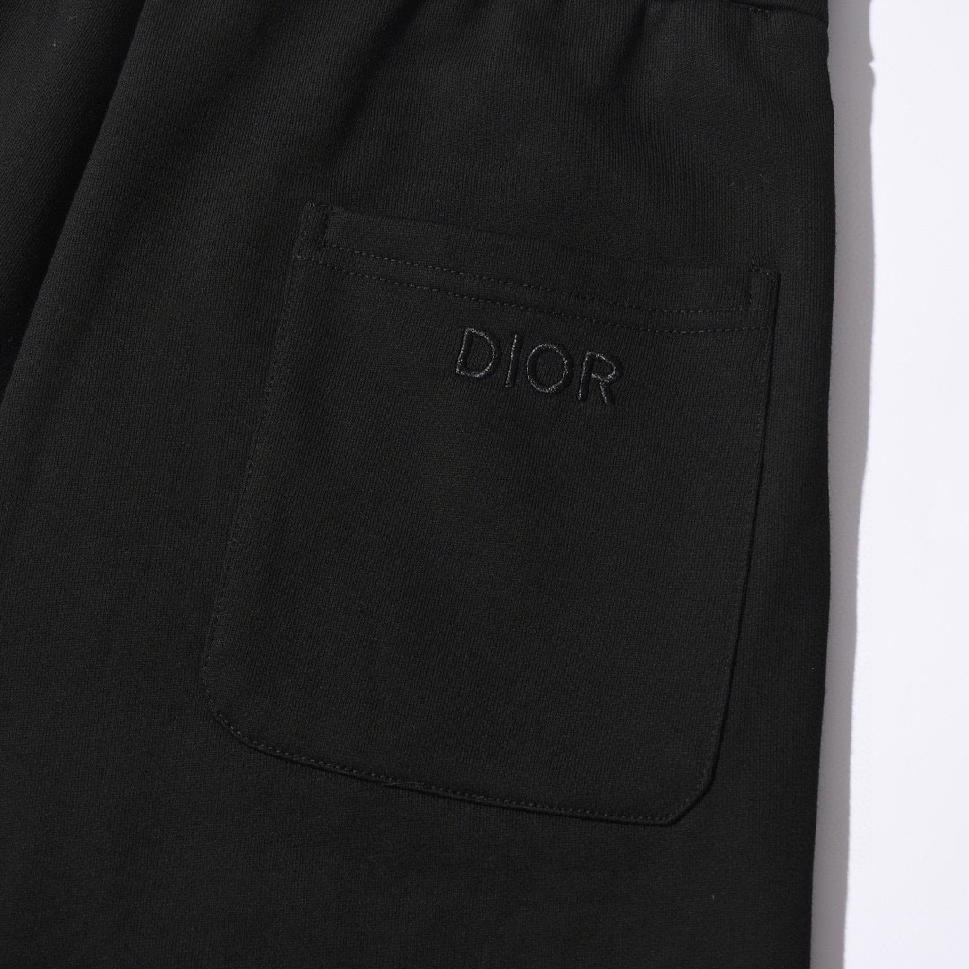 迪奥/Dior 夏季新品 绣花小恐龙休闲短裤