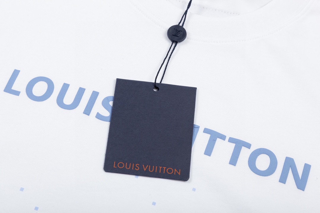 路易威登/Louis Vuitton 夏季新款，星空渐变满印圆领短袖T恤