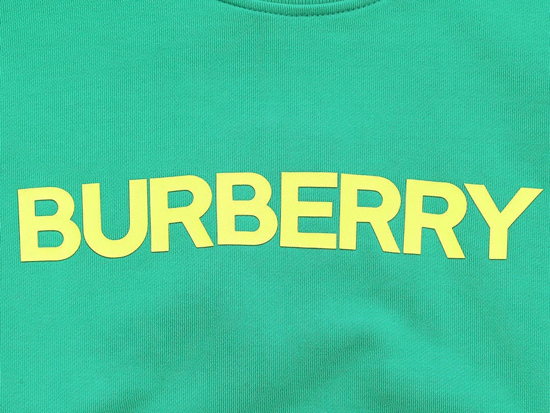 巴宝莉/Burberry 秋冬新品 经典字母压胶圆领卫衣