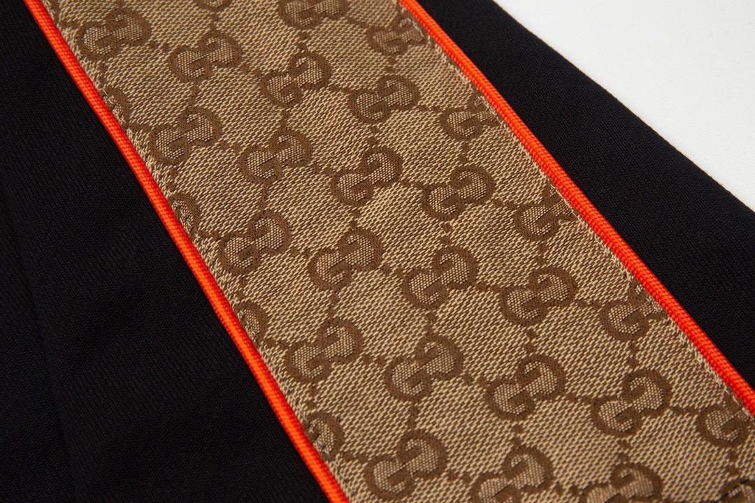 古驰/Gucci 夏季新款 侧面织带拼接休闲短裤