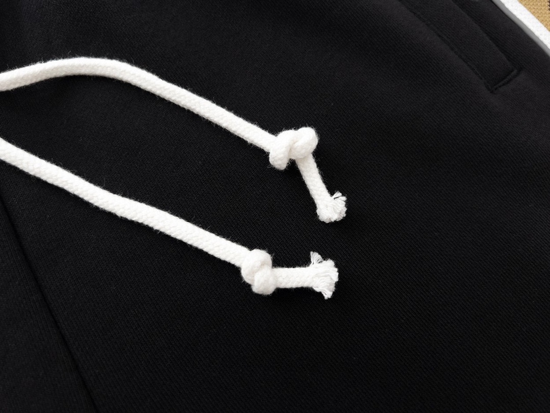 古驰/Gucci 夏季新款侧边反光织带休闲短裤两侧经典品牌logo