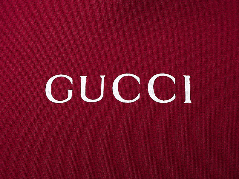 古驰/Gucci 夏季新款 简约字母印花圆领短袖T恤