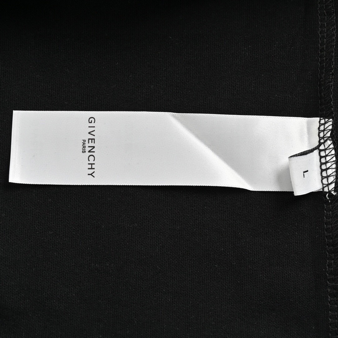 纪梵希/Givenchy 夏季新款 经典字母毛巾绣圆领短袖T恤