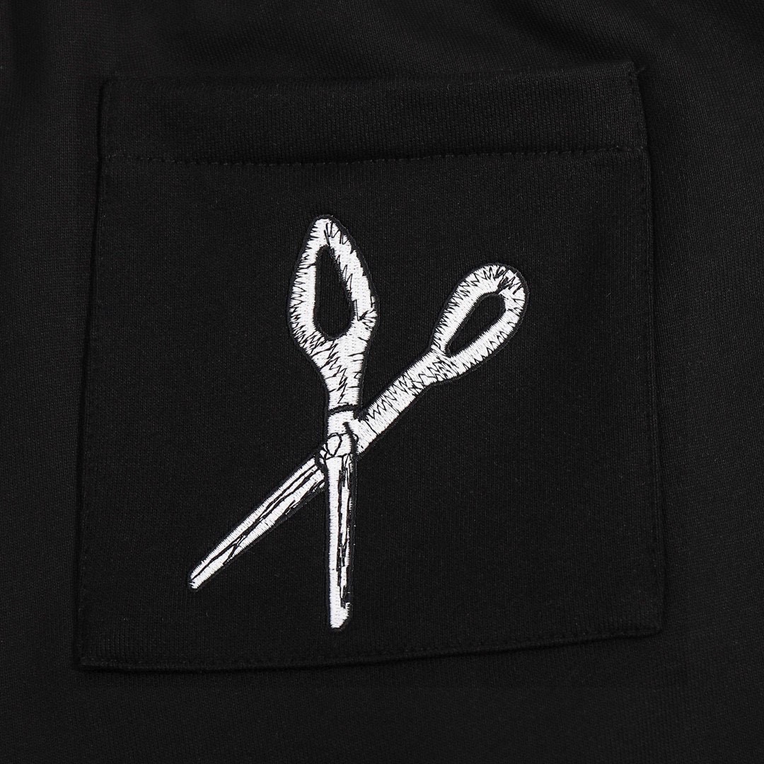 路易威登/Louis Vuitton 夏季新品剪刀锤子工具刺绣休闲短裤