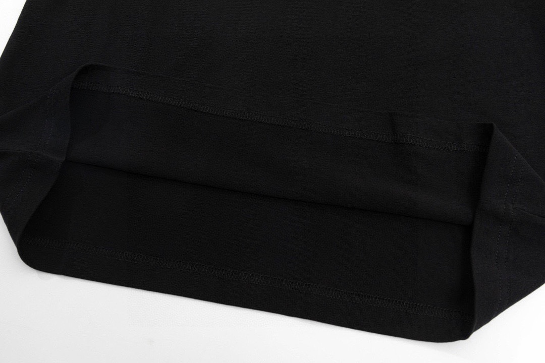 迪奥/Dior 夏季新款 老花字母贴布圆领短袖T恤