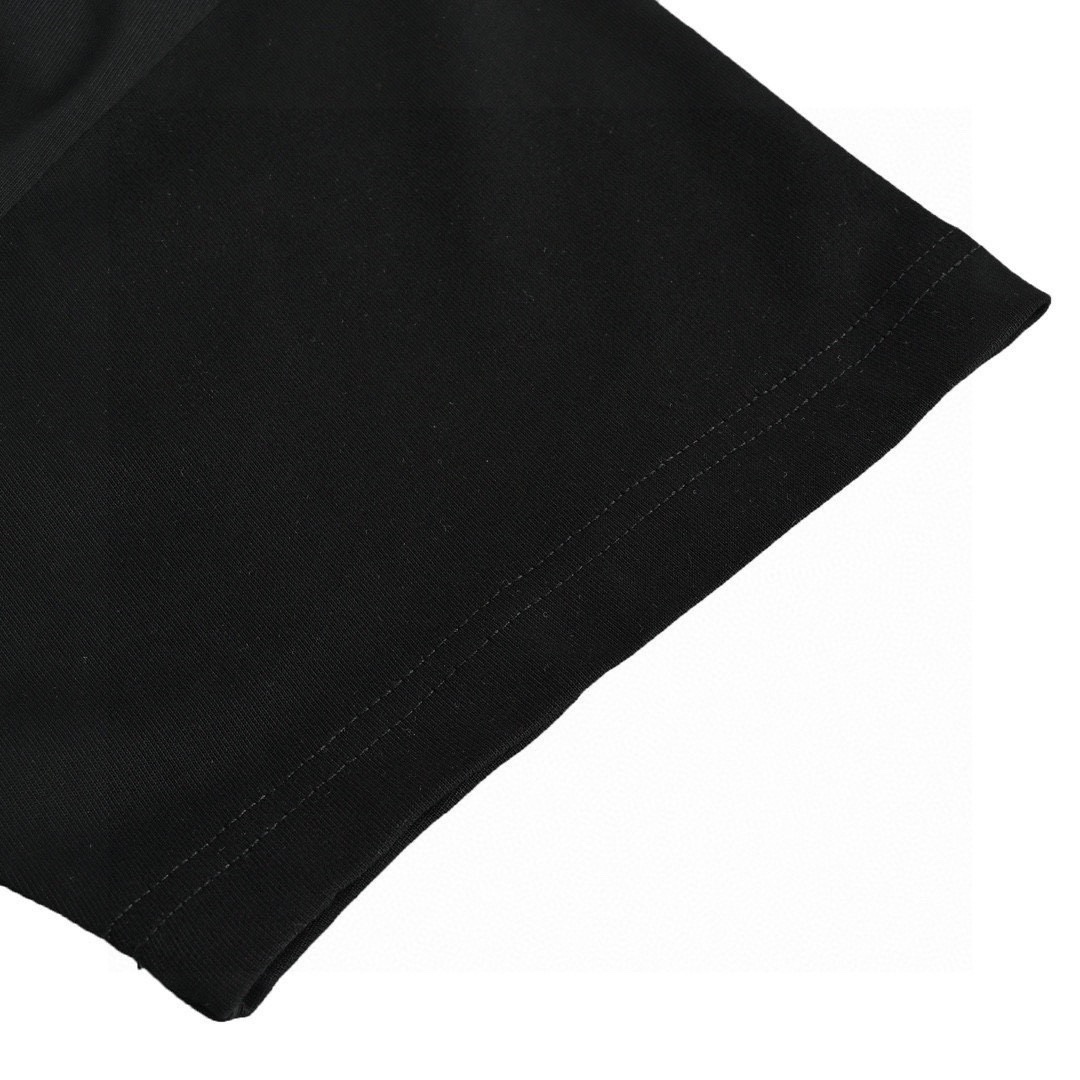 迪奥/Dior 夏季新款 老花字母贴布圆领短袖T恤