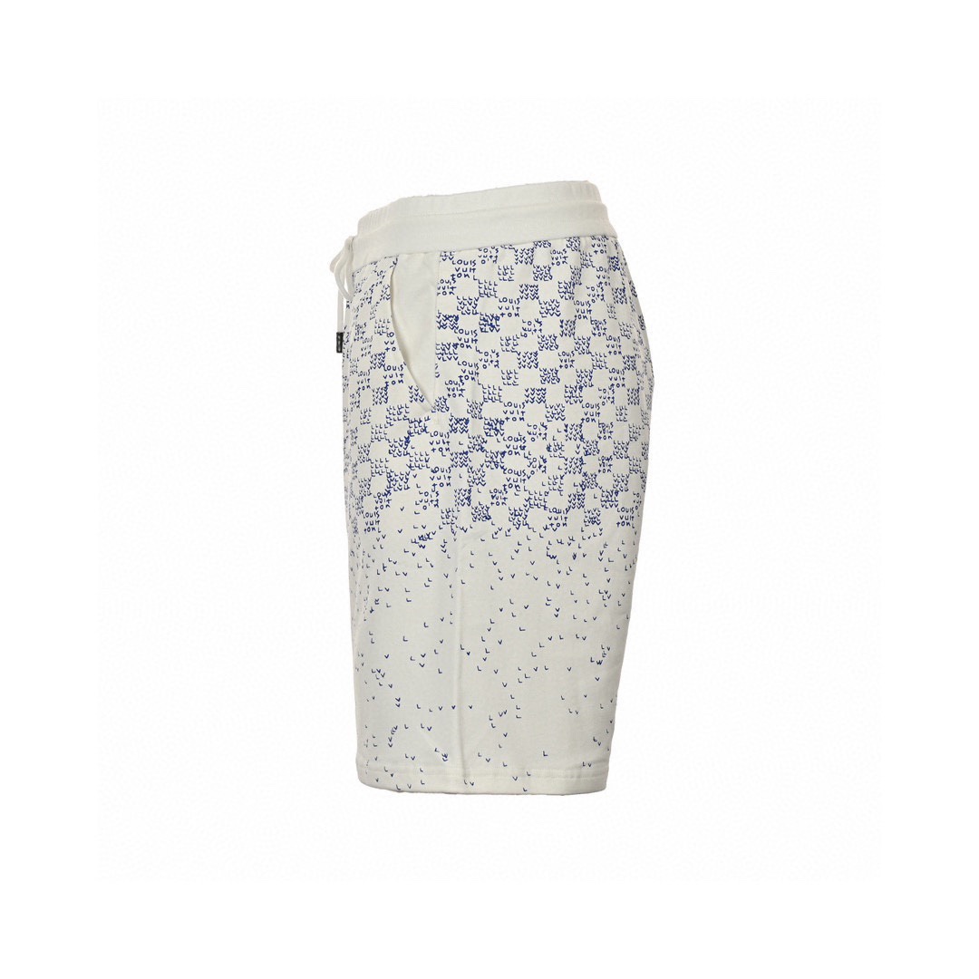 路易威登/Louis Vuitton 夏季新款 渐变小字母印花休闲短裤 黑色/白色-Chinese UA Cheap High Quatity Brand Clothes Bags handbags Sneakers wholesale wholesaler seller from China Factory suppliers Fashion Clothing Shoes best Quality Beautiful Price 路易威登/Louis Vuitton 夏季新款 渐变小字母印花休闲短裤 黑色/白色