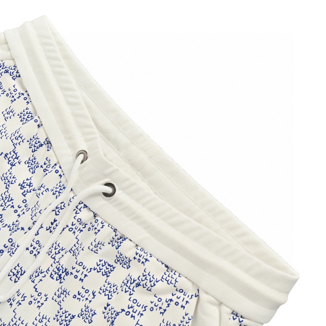 路易威登/Louis Vuitton 夏季新款 渐变小字母印花休闲短裤 黑色/白色-Chinese UA Cheap High Quatity Brand Clothes Bags handbags Sneakers wholesale wholesaler seller from China Factory suppliers Fashion Clothing Shoes best Quality Beautiful Price 路易威登/Louis Vuitton 夏季新款 渐变小字母印花休闲短裤 黑色/白色