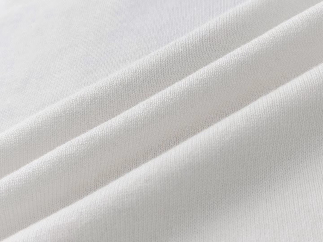 路易威登/Louis Vuitton 夏季新品 卡通人物针织圆领短袖 白色