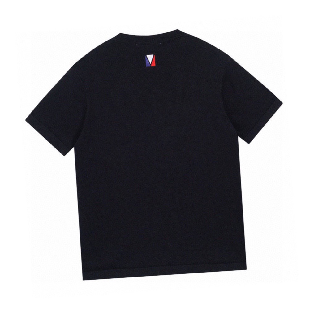 路易威登/Louis Vuitton 夏季新款 美洲杯烫钻圆领短袖 黑色