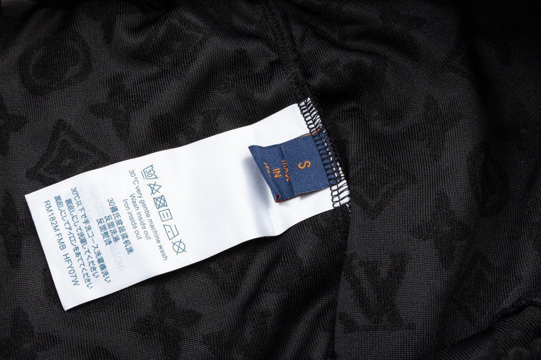 路易威登/Louis Vuitton 夏季新款 老花提花休闲短裤 黑色/白色