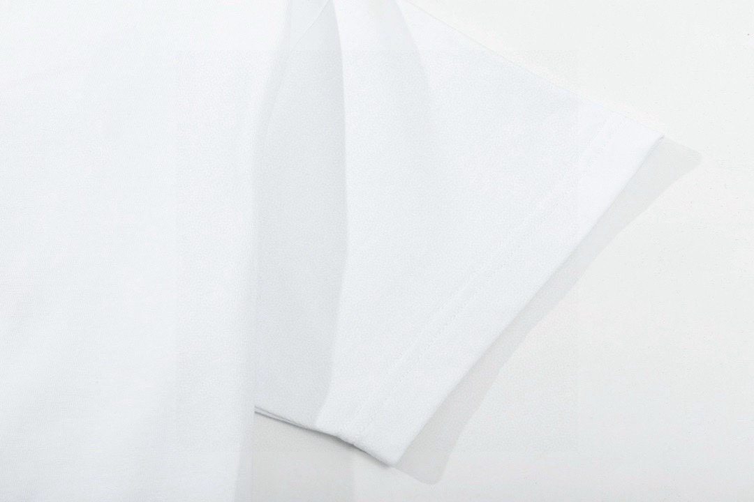 普拉达/Prada 夏季新款 经典红色胶条圆领短袖T恤