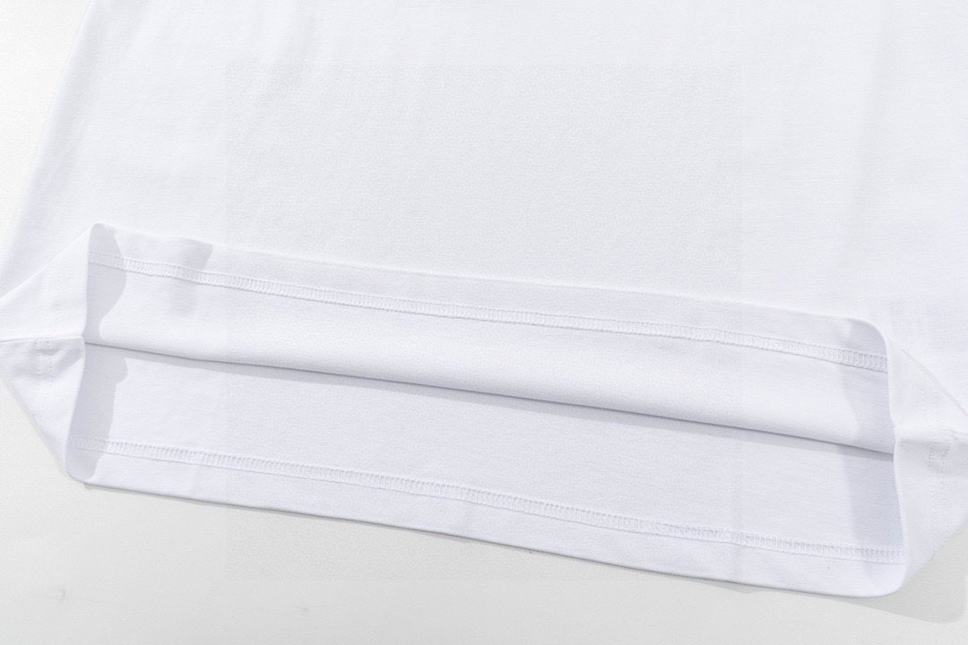 普拉达/Prada 夏季新款 经典红色胶条圆领短袖T恤