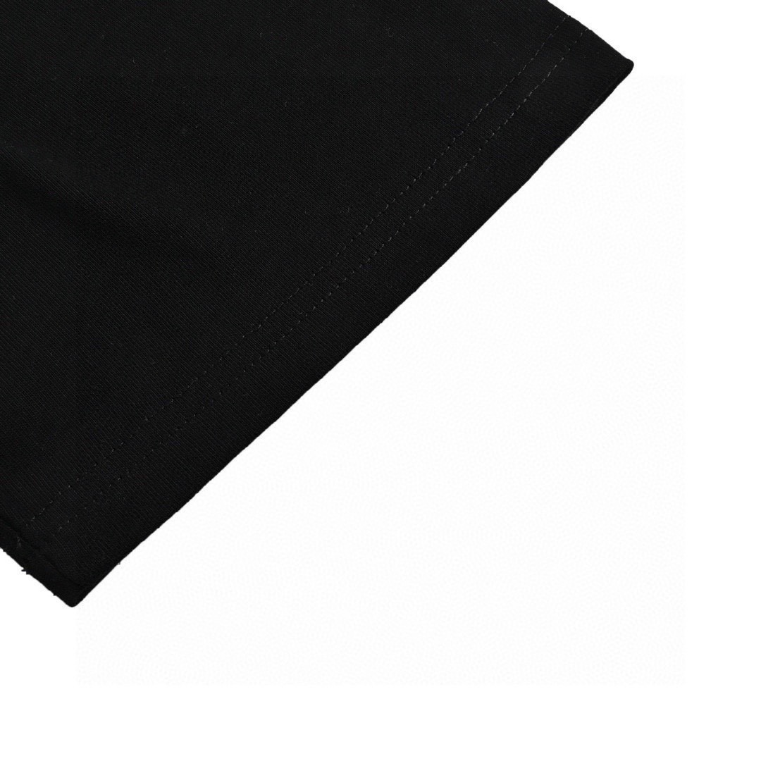 迪奥/Dior 夏季新款 老花贴布口袋圆领短袖T恤 黑色