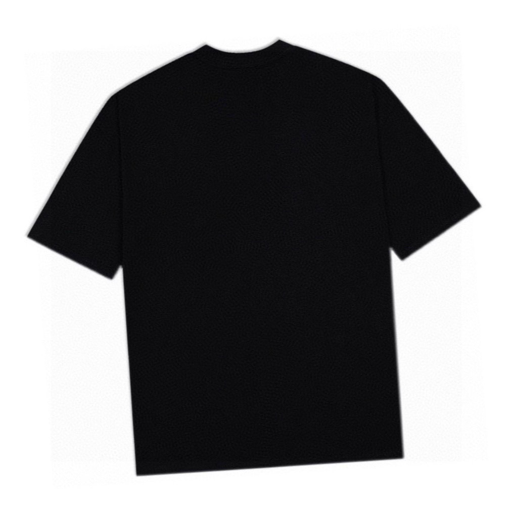 芬迪/Fendi 夏季新款 双F徽标贴布圆领短袖T恤 黑色