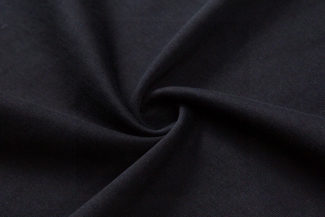 迪奥/Dior 夏季新款 老花贴布口袋圆领短袖T恤 黑色