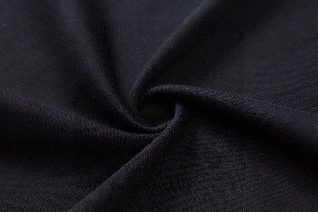 迪奥/Dior 夏季新款 经典CD字母刺绣圆领短袖T恤 黑色