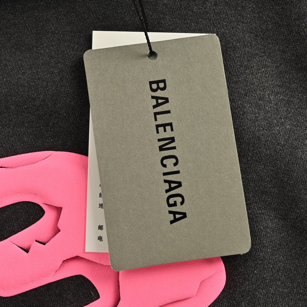 巴黎世家/Balenciaga 秋冬新款 发泡镂空印花水洗做旧连帽卫衣-High Quatity Cheap Brand wholesale wholesaler seller Clothes Bags handbags Sneakers Top Fashion Clothing Shoes from China Factory Chinese suppliers best Quality Beautiful Price 巴黎世家/Balenciaga 秋冬新款 发泡镂空印花水洗做旧连帽卫衣