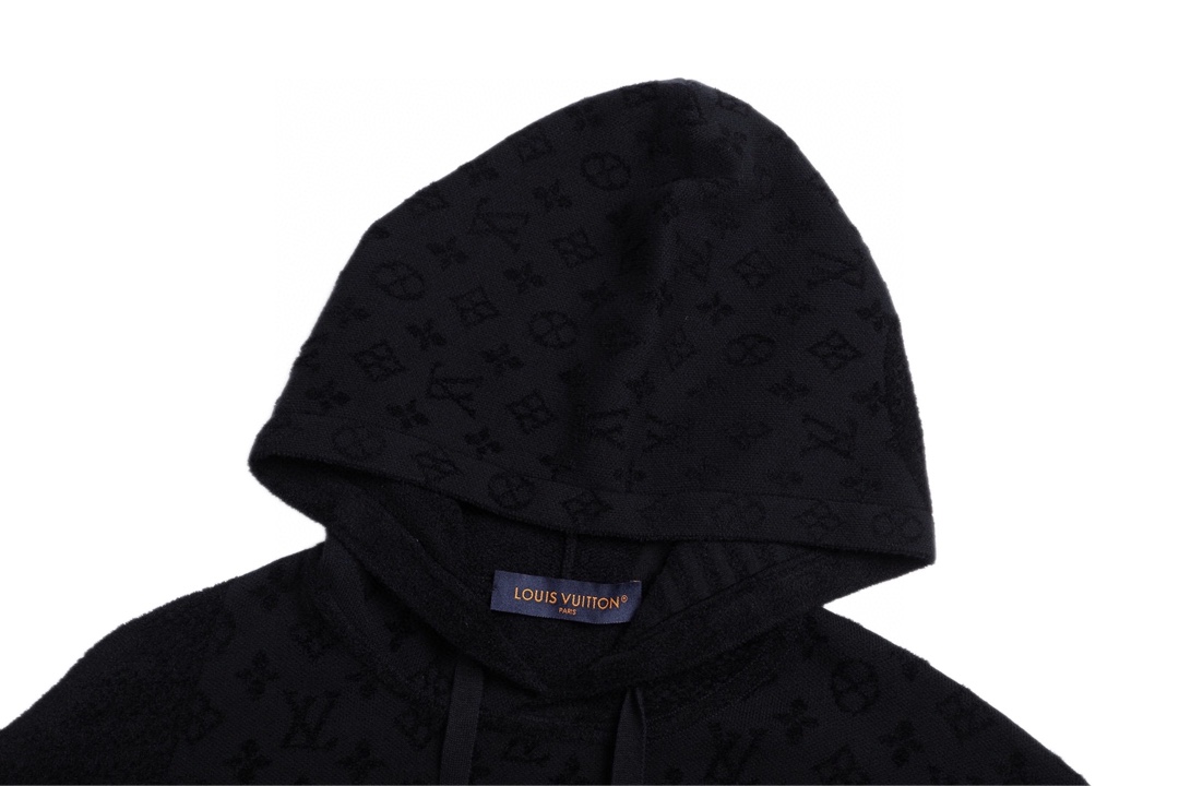 路易威登/Louis Vuitton 秋冬新款 提花斜纹拼接针织连帽卫衣-High Quatity Cheap Brand wholesale wholesaler seller Clothes Bags handbags Sneakers Top Fashion Clothing Shoes from China Factory Chinese suppliers best Quality Beautiful Price 路易威登/Louis Vuitton 秋冬新款 提花斜纹拼接针织连帽卫衣