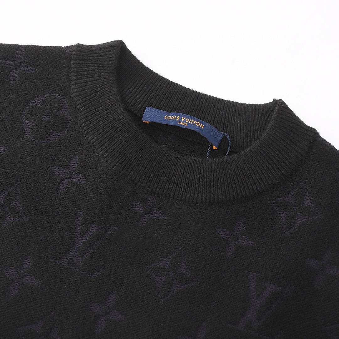路易威登/Louis Vuitton 秋冬新款 提花针织圆领毛衣-High Quatity Cheap Brand wholesale wholesaler seller Clothes Bags handbags Sneakers Top Fashion Clothing Shoes from China Factory Chinese suppliers best Quality Beautiful Price 路易威登/Louis Vuitton 秋冬新款 提花针织圆领毛衣