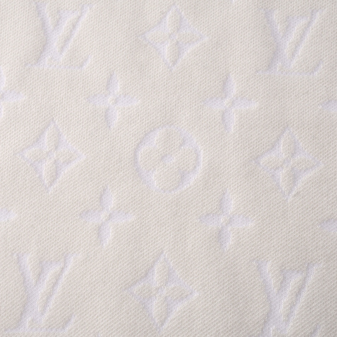 路易威登/Louis Vuitton 秋冬新款 提花针织圆领毛衣 黑色/白色