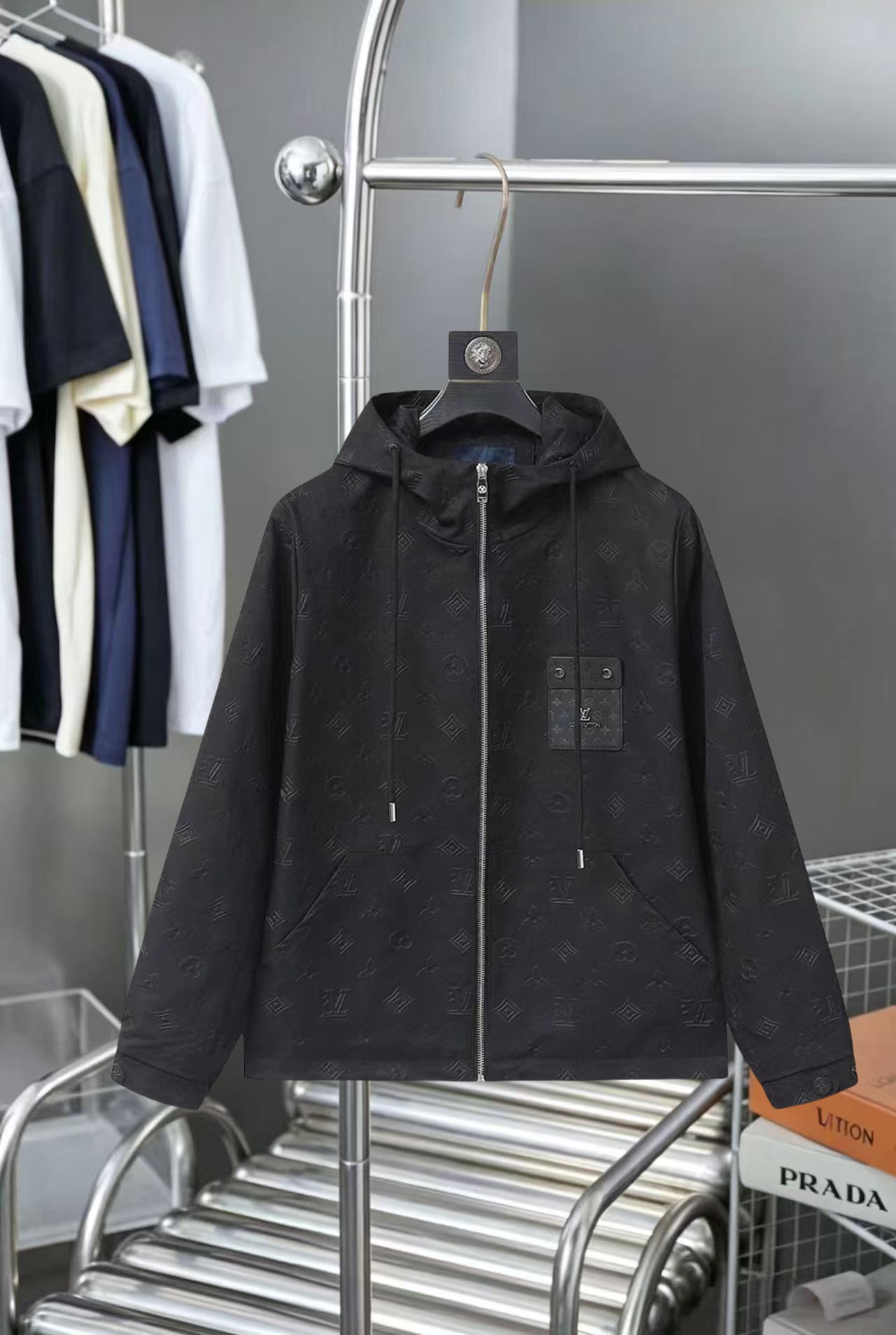 P240 LV chaqueta de alta calidad nueva de otoño 2026, artículo de pasarela, ¡¡perfecta apariencia, tejido con memoria c…