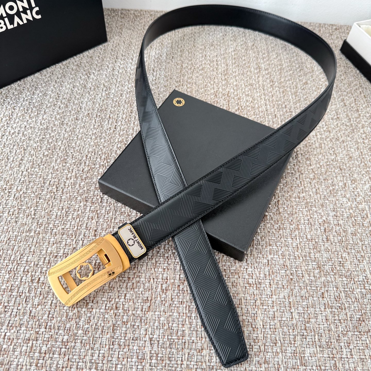 China Replica Montblanc Belt MBBT0404-4598