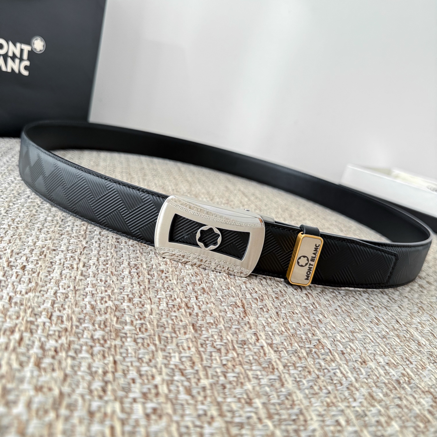 China Replica Montblanc Belt MBBT0404-4598