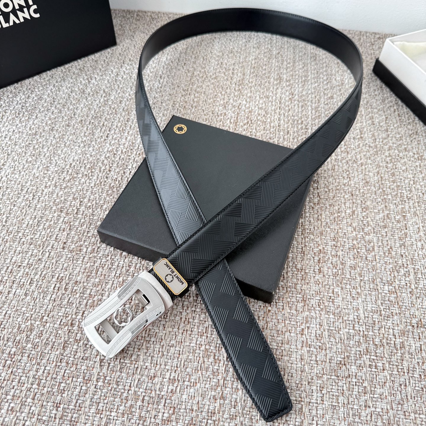 China Replica Montblanc Belt MBBT0404-4598