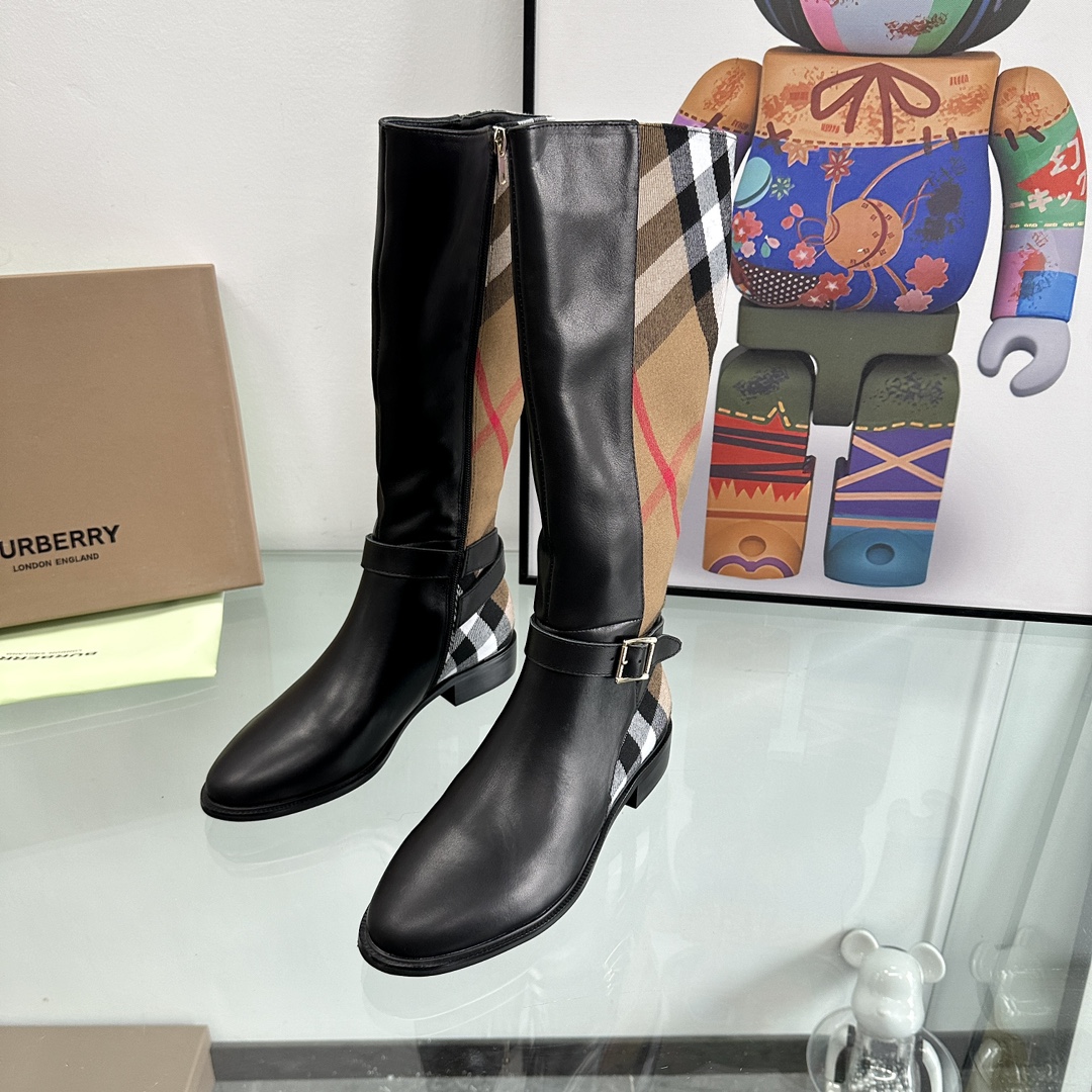 Burberry House Check Oxen Skin Boots Collection Overview - 图片 4