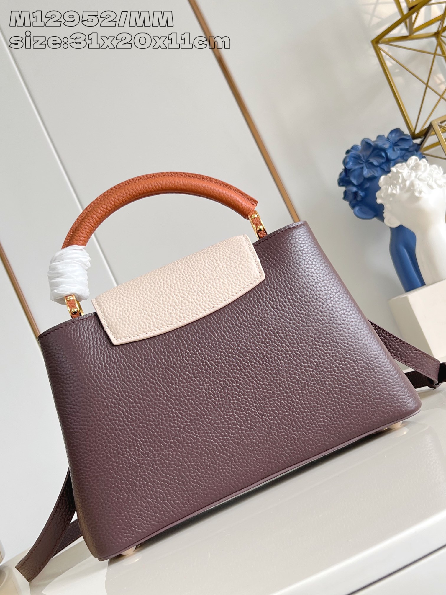 Louis Vuitton Capucines 手袋lv,包 4