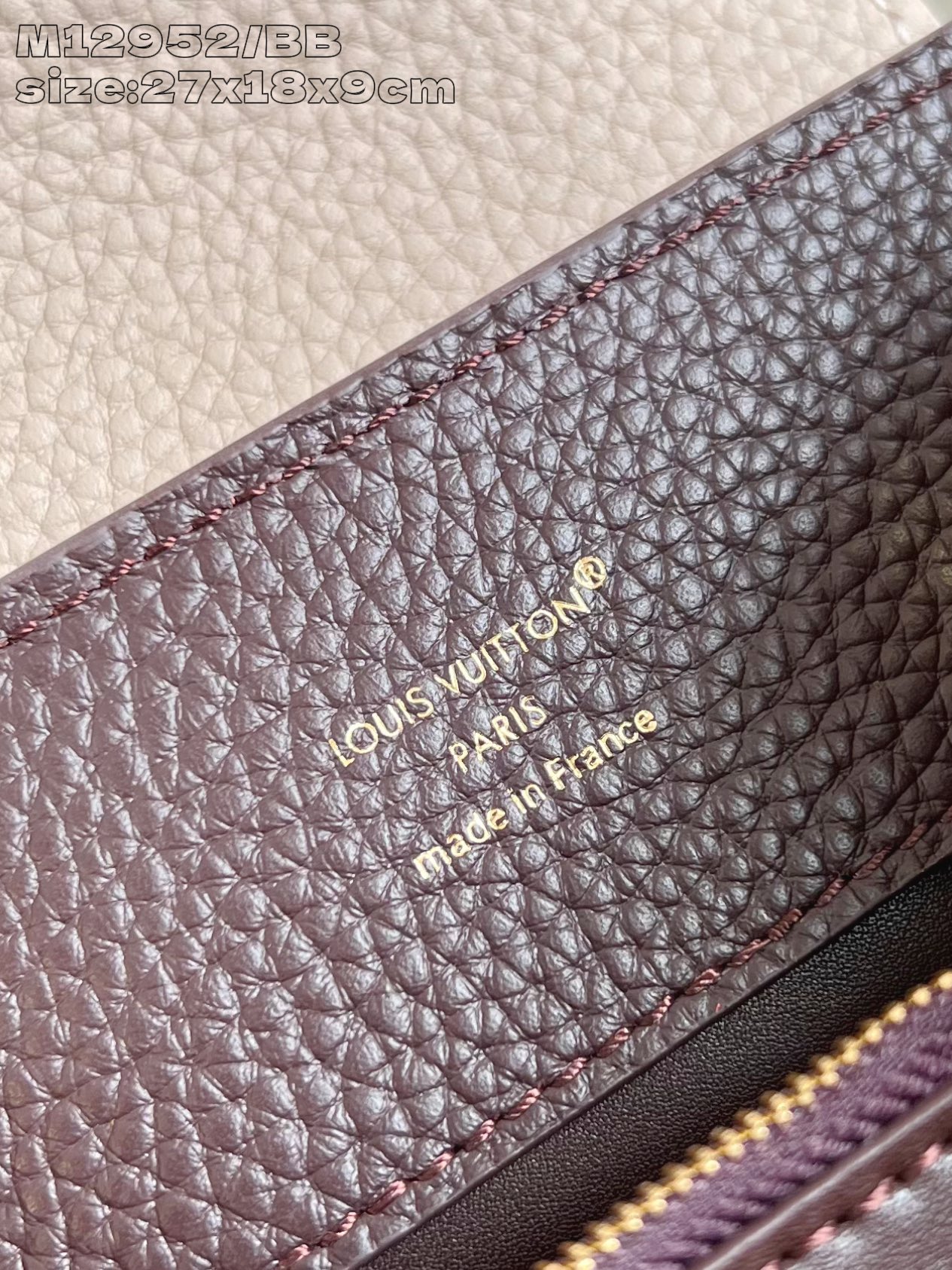 Louis Vuitton Capucines 手袋lv,包 9