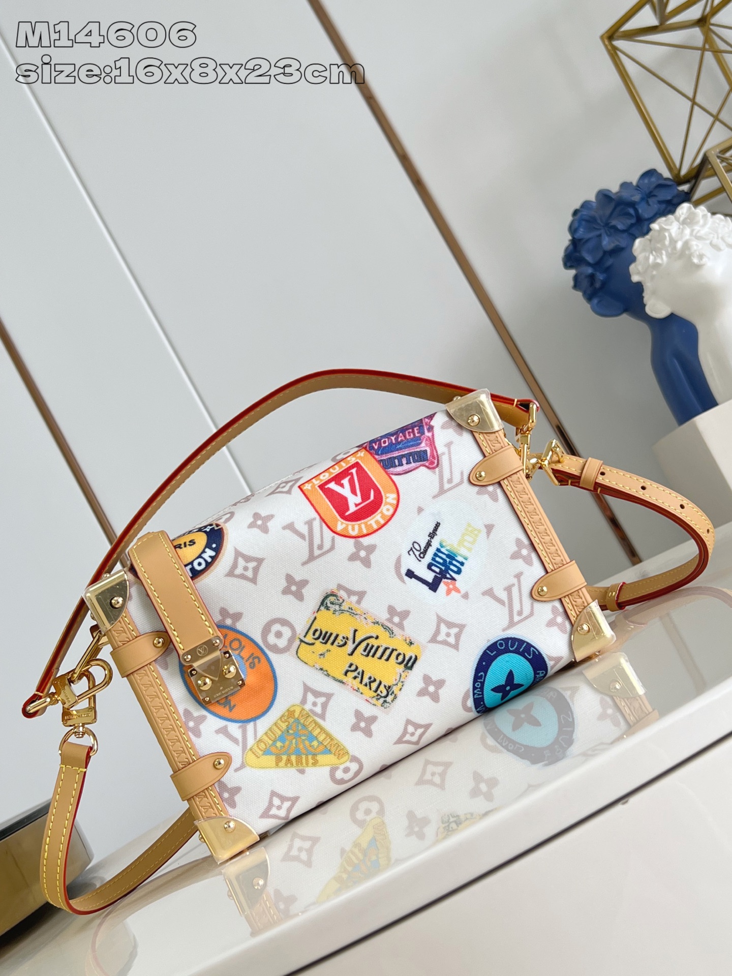 批 顶级原单复刻✨M14606 本款 Side Trunk 中号手袋出自 Flight M...