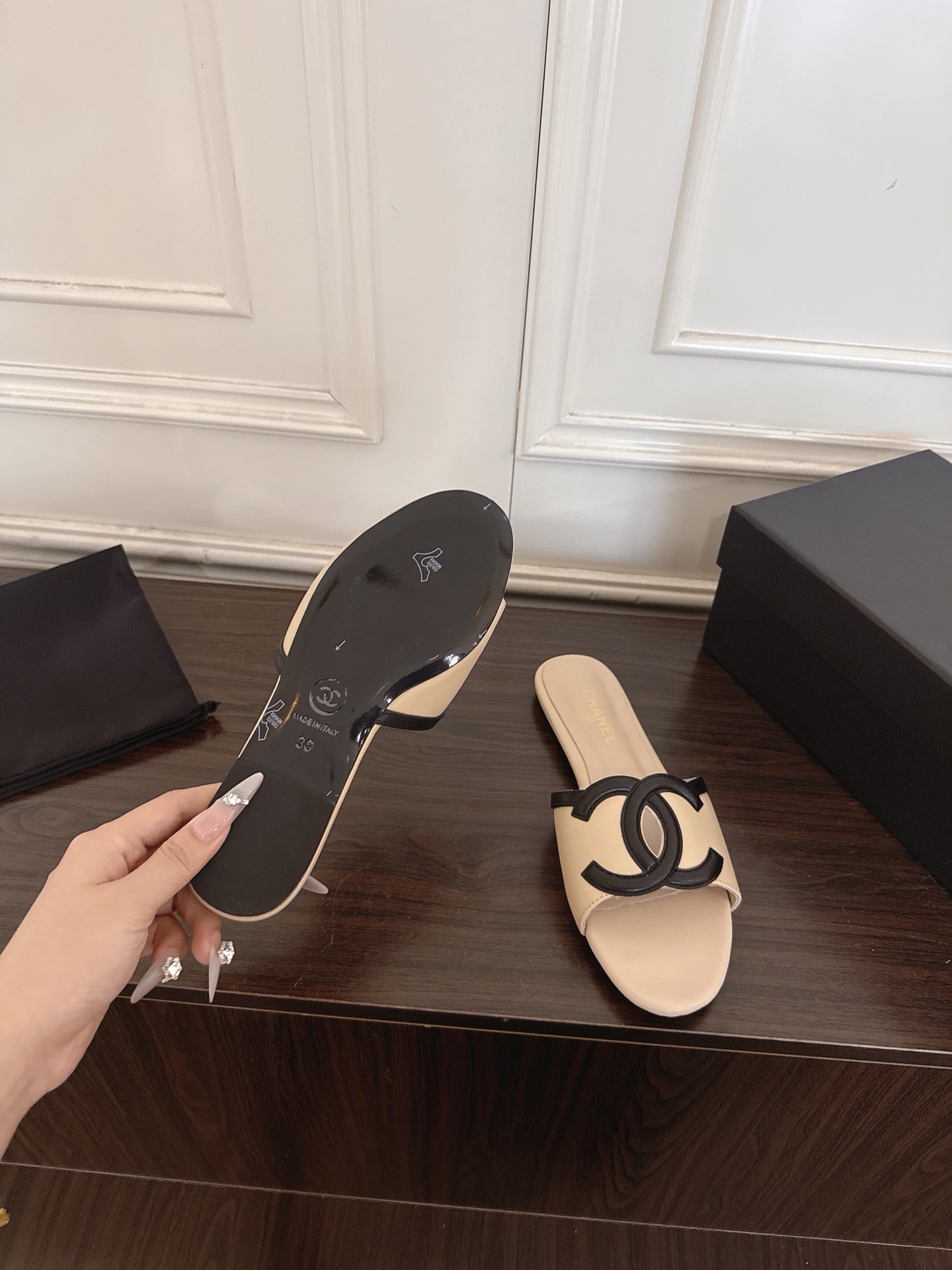 Chanel Mules