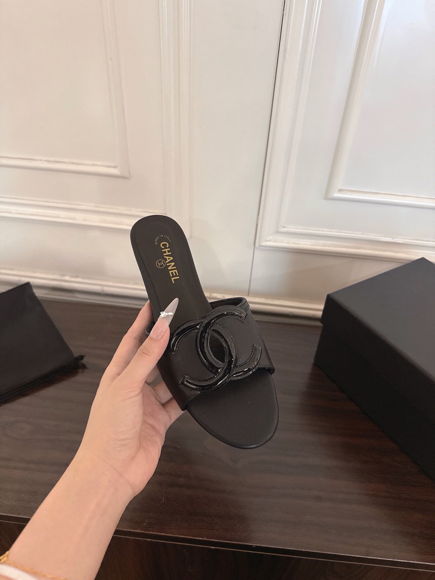 Chanel Mules