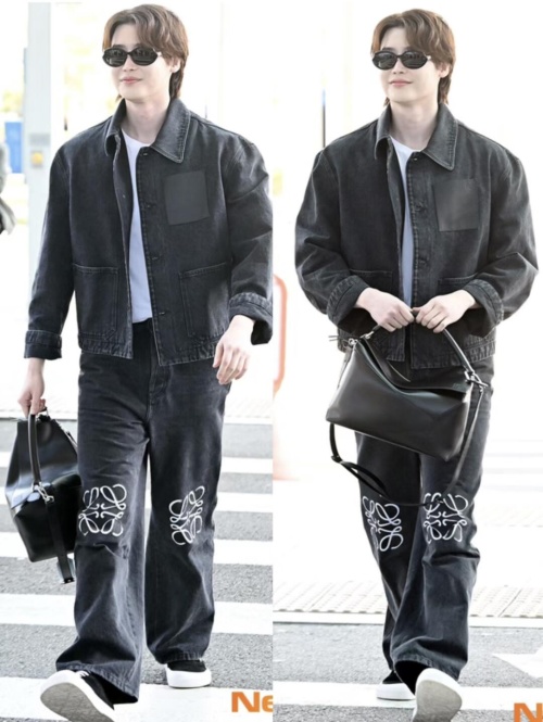 Loewe Puzzle Bag Large Black, Lee Jong Suk's Pick