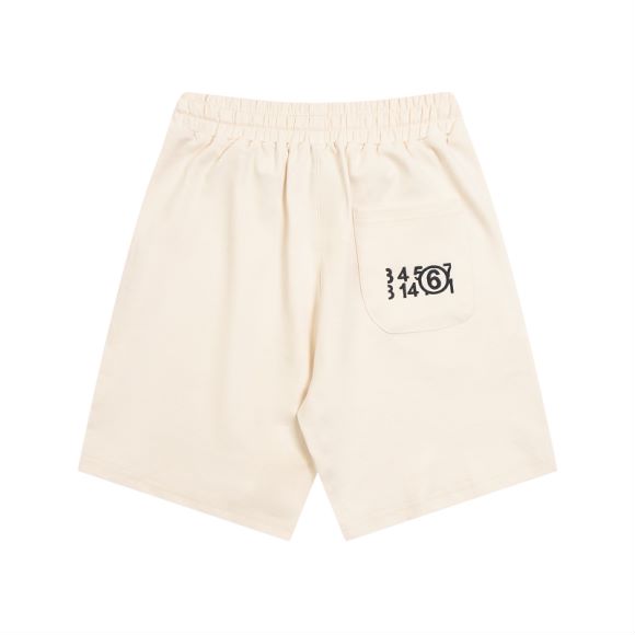 New Shorts Madison margiela embroidered shorts LH M638 Almond Black S-XL - 图片 3