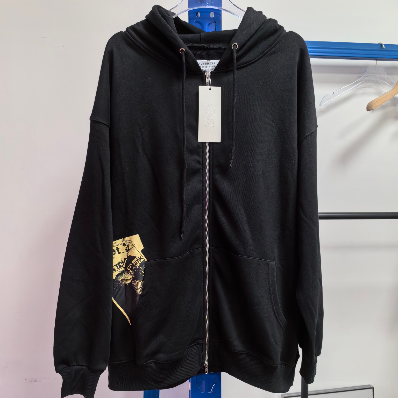 New Magellas, LH M6110, black, almond, Margiele, new zipper hood, S-XL - 图片 6