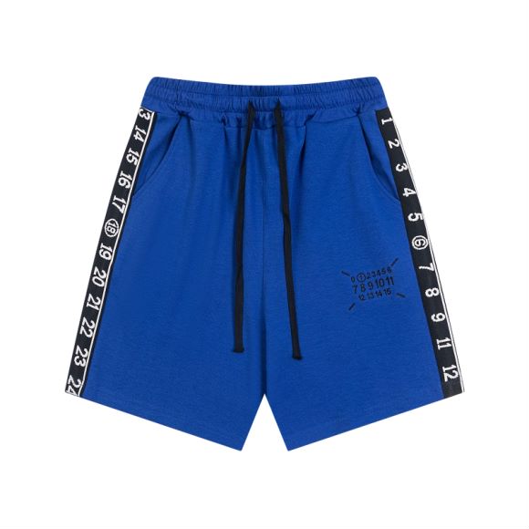 New Shorts Madison margiela side-by-side jerseys LH M643 Blue Black S-XL - 图片 2