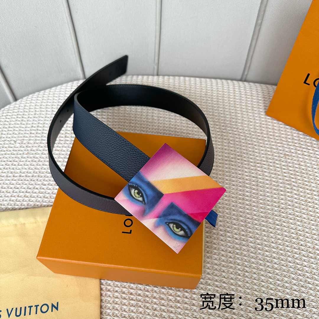 Best Replica 1:1
 Louis Vuitton Belts Calfskin Cowhide