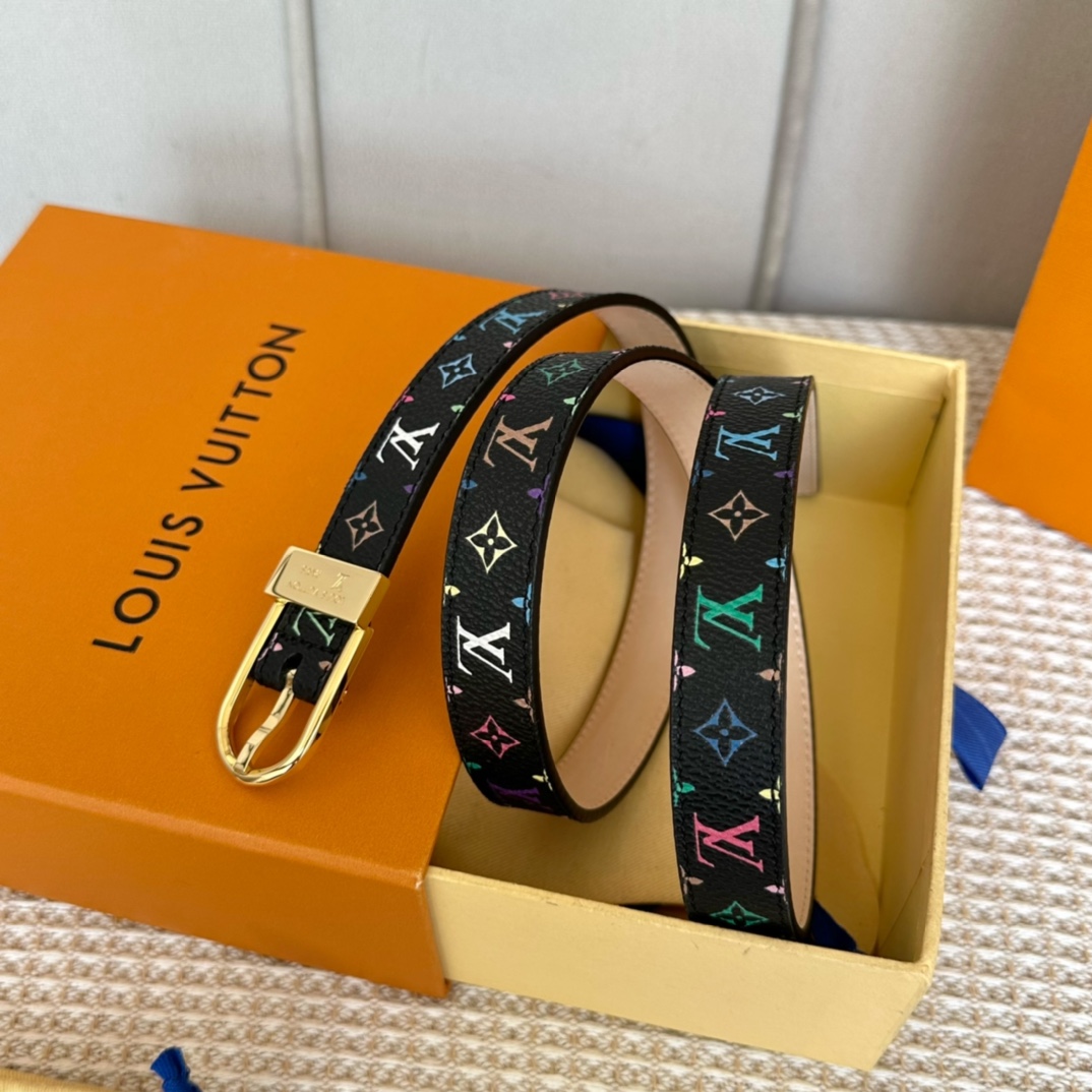 Louis Vuitton Belts Gold Women