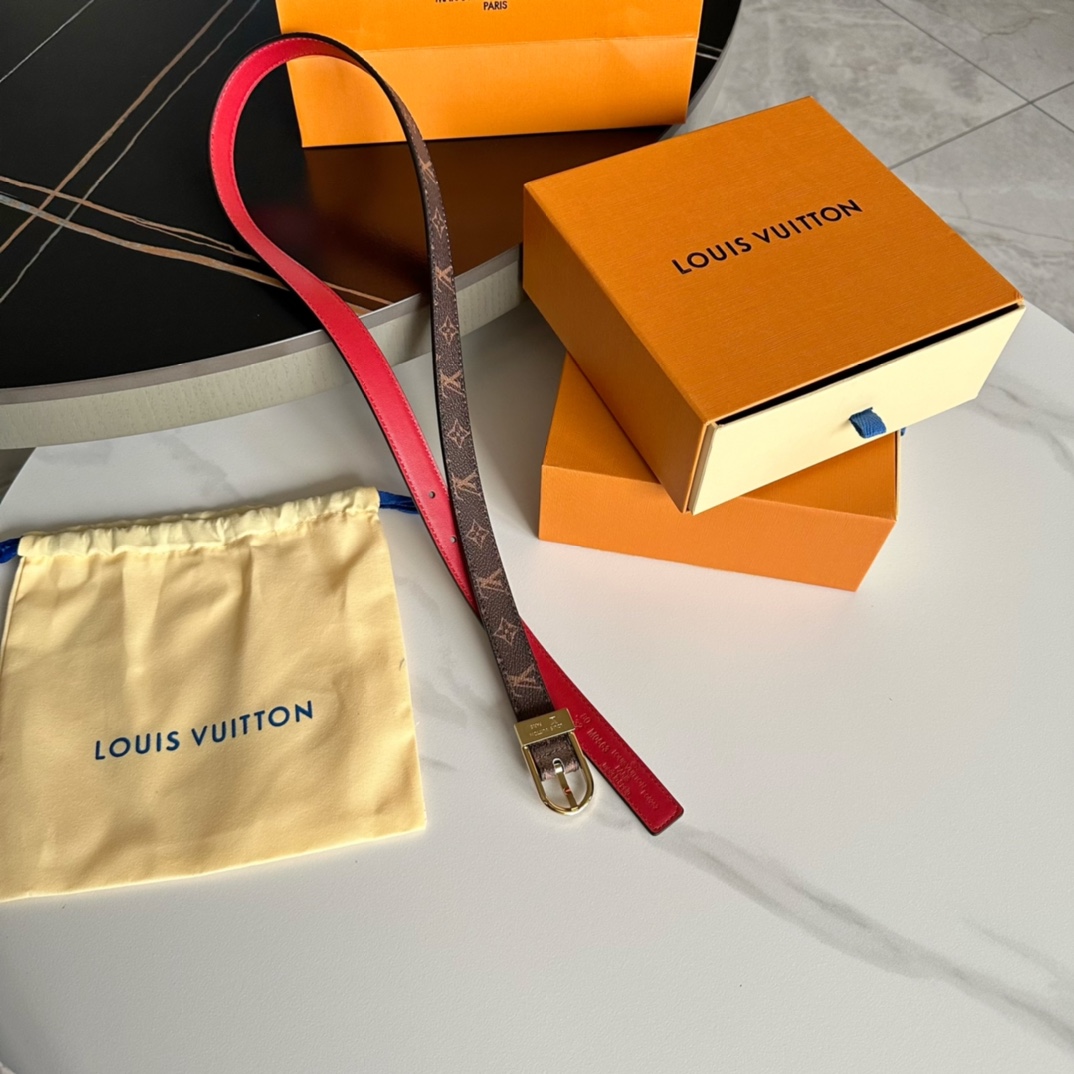 Louis Vuitton Belts Gold Women