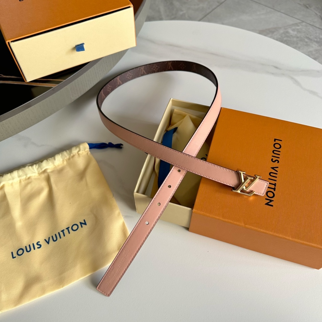 Louis Vuitton Belts Women Calfskin Cowhide