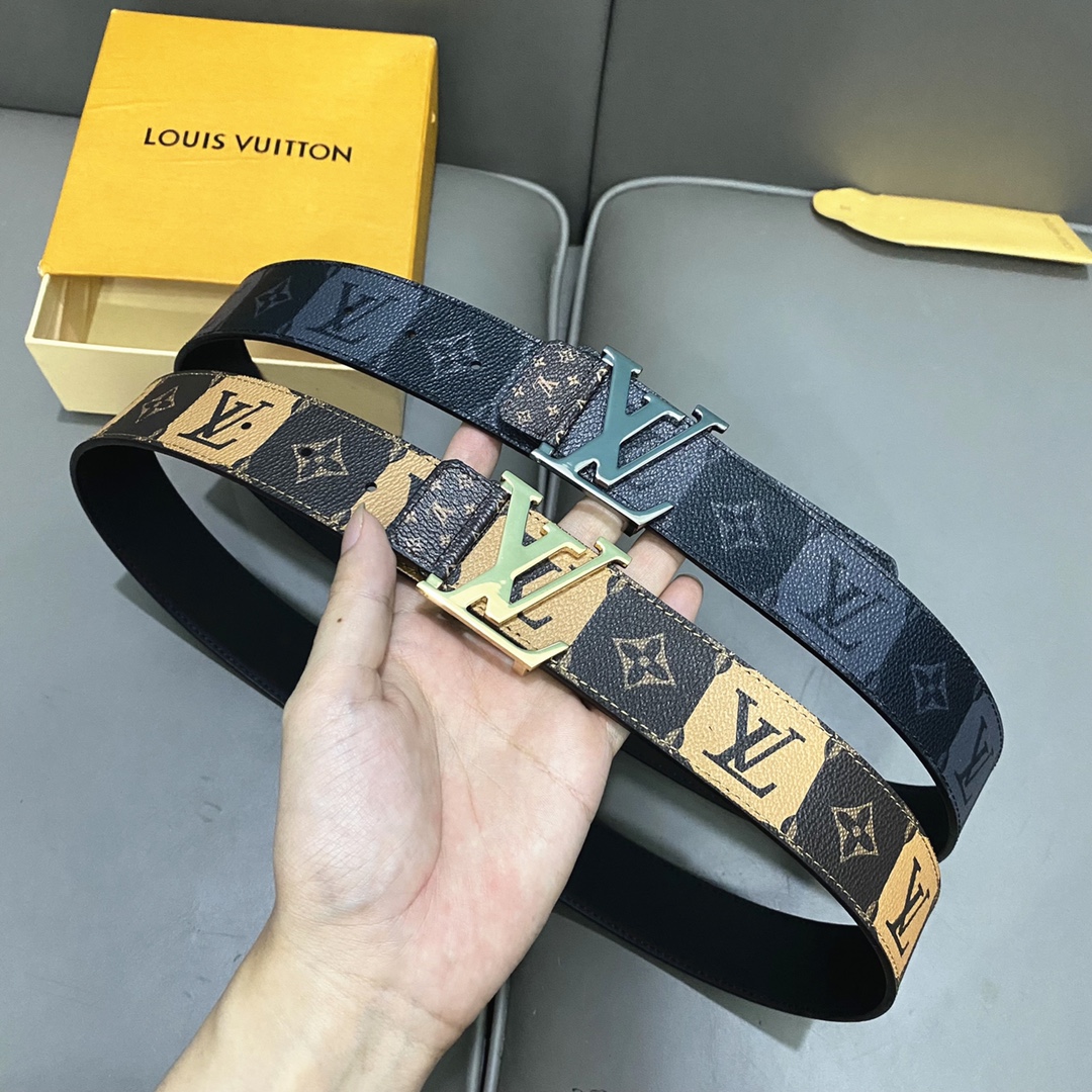 Louis Vuitton Sale
 Belts Gold Pink Canvas