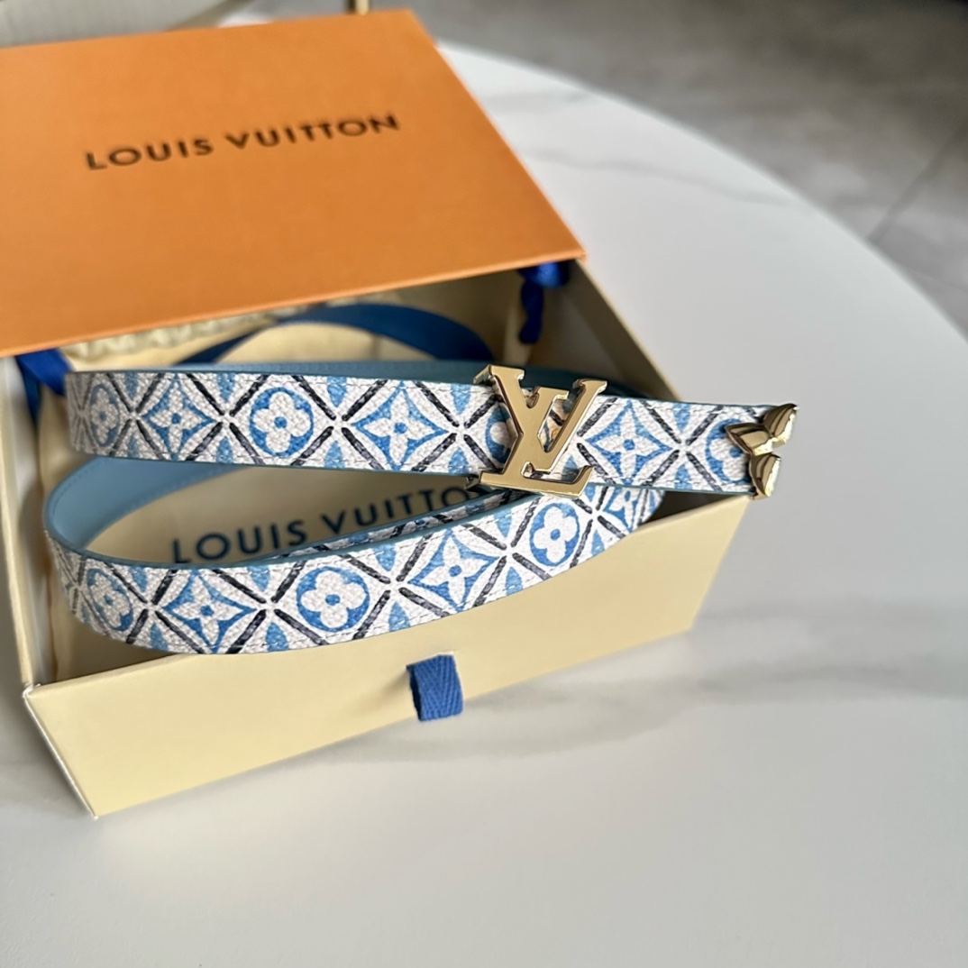 Louis Vuitton Belts Best Site For Replica
 Gold Women Calfskin Canvas Cowhide