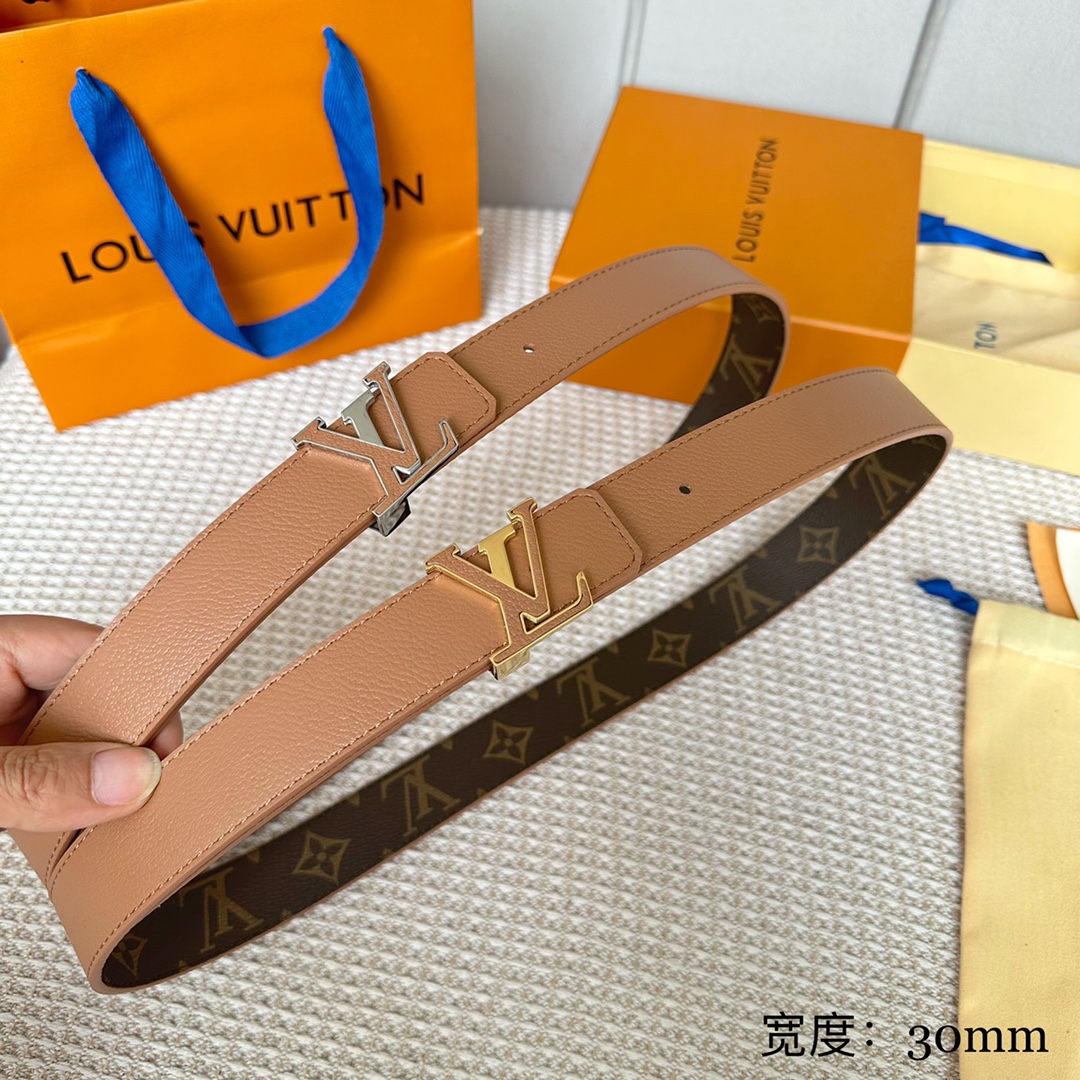 Designer Fashion Replica
 Louis Vuitton Belts Calfskin Canvas Cowhide