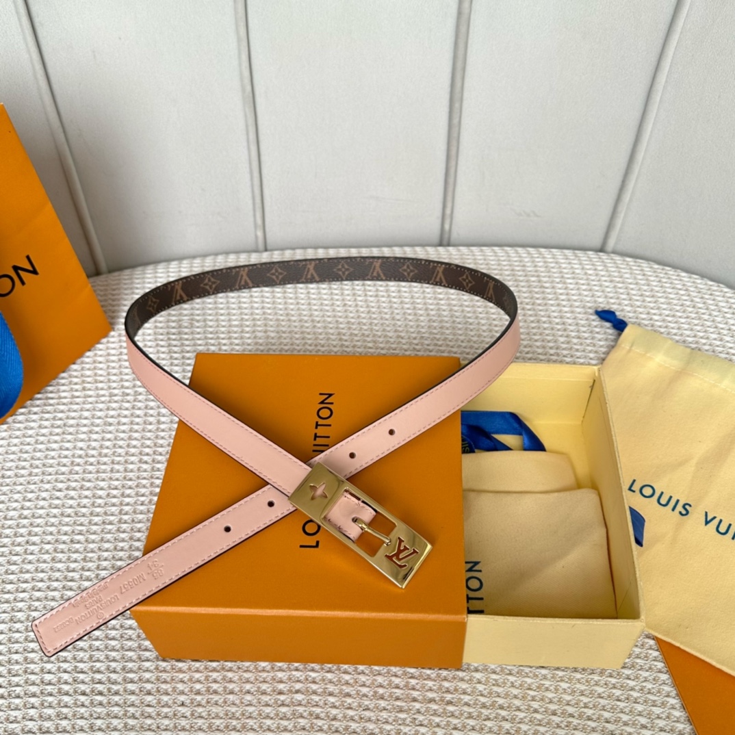 Louis Vuitton Belts Gold Women