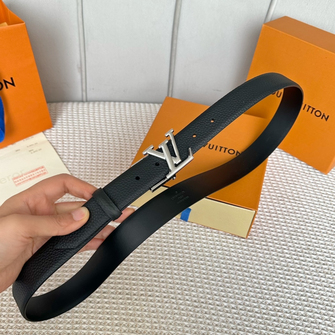 Louis Vuitton Belts Women Calfskin Cowhide