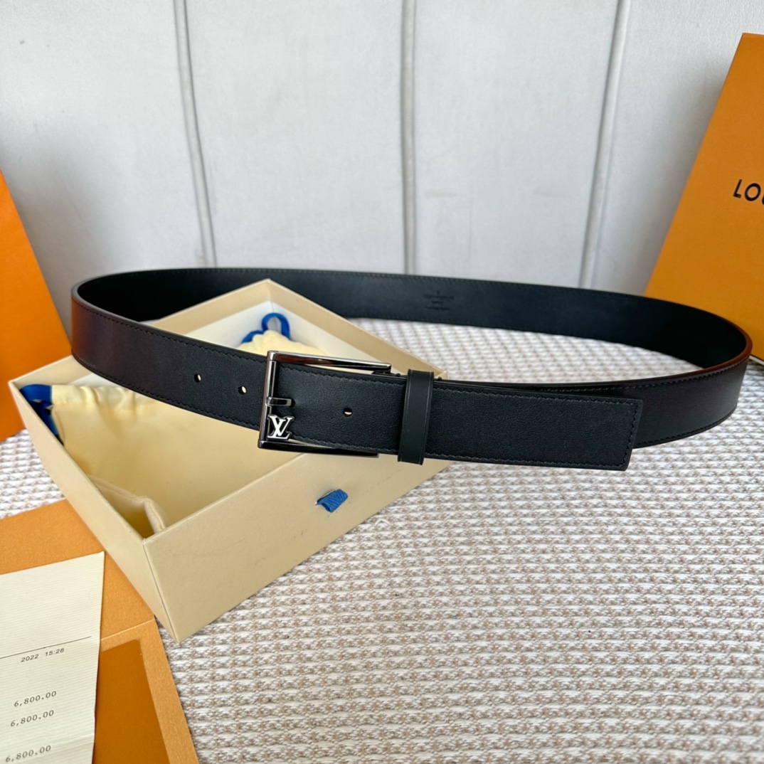 sell Online
 Louis Vuitton Belts Men Calfskin Cowhide