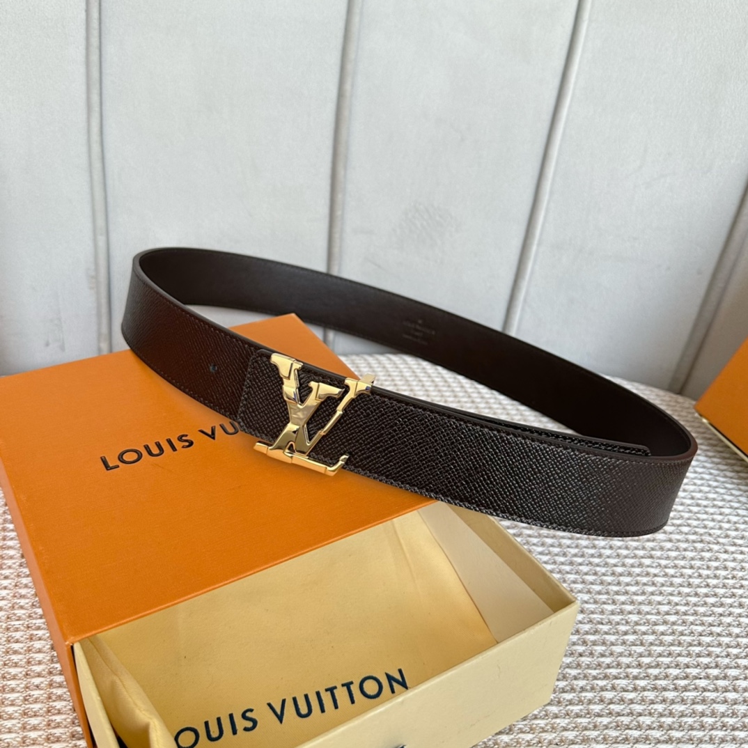 Louis Vuitton Belts Calfskin Cowhide